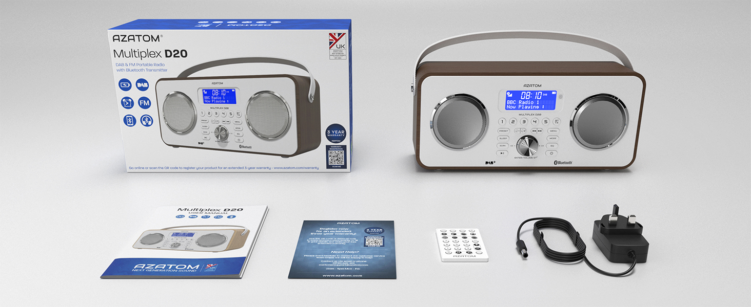 Azatom Multiplex D20 DAB Radio